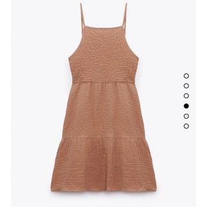 Zara short tiered dress